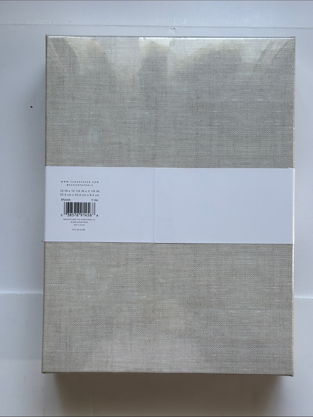 Sugar Paper Document Box with Box Labels - Picture 7 of 16